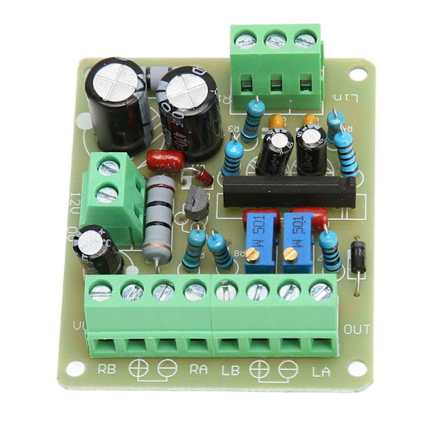 VU Meter Driver Board DB Audio Level Meter Drive Module Effektförstärkare DC 12V Tillbehör
