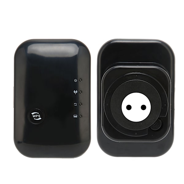 WIFI Extender 360 graders trådlös täckning 300Mbp 2,4Ghz LAN-port 2 lägen Pluggdesign WIFI Repeater för bärbar dator 100‑240VEU Plugg