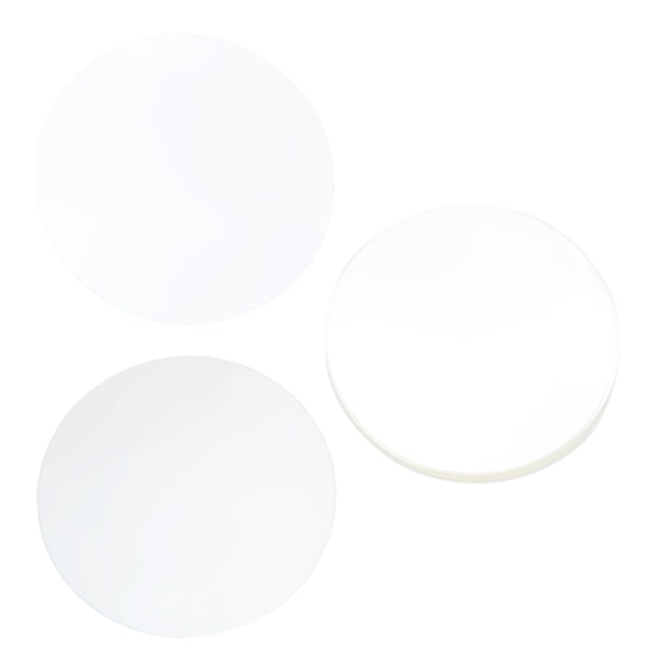 100st Badge Film PVC Material Mönsterskydd Bred applikation Transparent Badge Skyddsfilm56MM