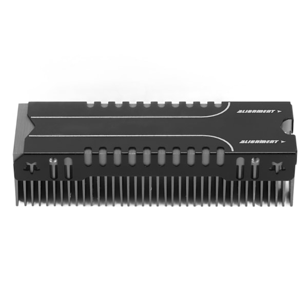 M.2 SSD-kylare 38 kylflänsar Flerkanalig bas Mg aluminiumlegering SSD kylfläns med termisk dyna för PC Office
