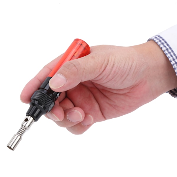 8 ml kannettava kaasupolttime MT-100 suuri kapasiteetti täyttöaineen juotosasema Service ToolClear Red