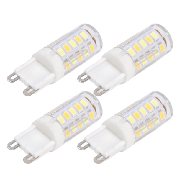 10 STK G9 220V LED-lampa Dimbar keramisk LED-lampa Byt ut halogenlampa för ljuskronaG9 3W 32LED
