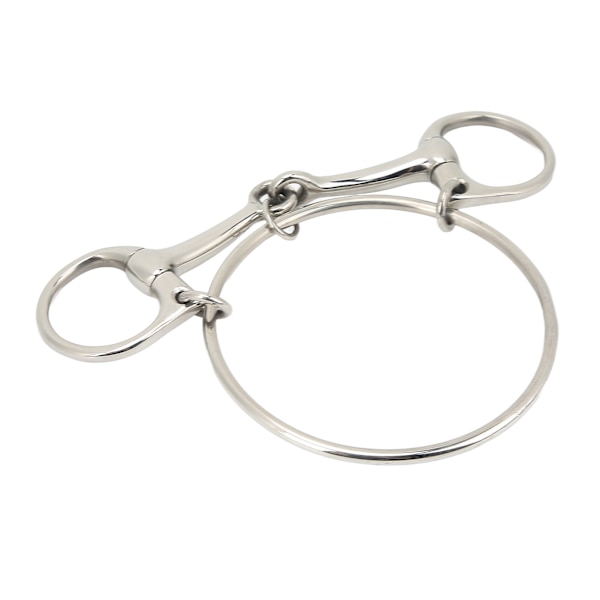 125 mm rostfritt stål häst mun bit 5 tum häst bits utomhus träning Lös ring