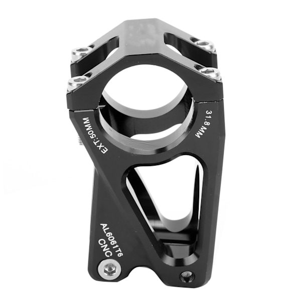 WAKE cykel frempind 31,8 mm 50 mm mountainbike aluminiumslegering Kort styrfrempind til landevejscykel Sort