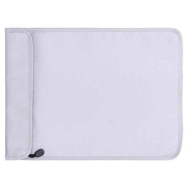 38x28cm Brandsäker säker förvaringsväska Vattentät pengadokumentväska med dubbel dragkedja
