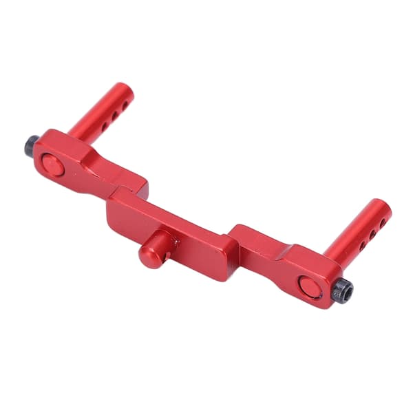 RC Front Shell Column Profesjonell aluminiumslegering CNC-maskinert RC Mount Shell Column Kompatibel med AXIAL SCX24 1/24 RC-biler Rød