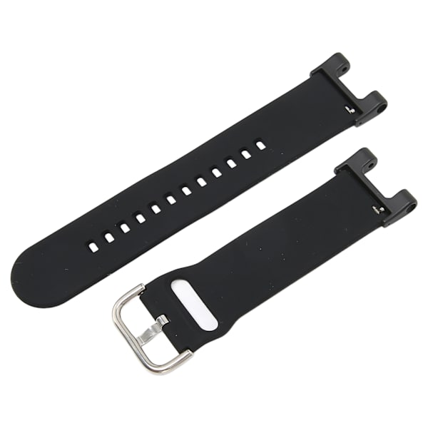 Älykellohihna Silikonikello Ranneke Yksivärinen Amazfit TRex Pro:lle (musta)