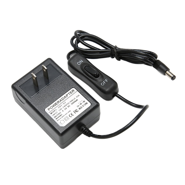 Foam Cutter Strömadapter 4,5V 3000mA 50/60Hz Ingång Stark Plasitc Metal Hot Wire Cutter Adapter 100‑240V US-kontakt 13,5W Max.