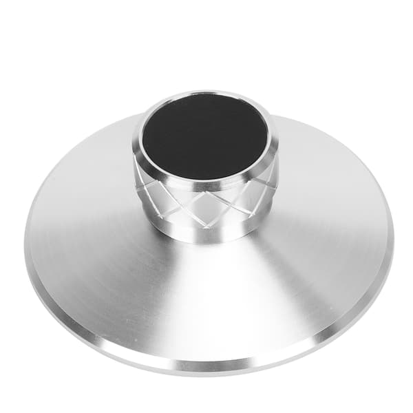 LP113 Stabilisator Vinylpladevægtklemme til LP-afspiller Pladespiller Disk Aluminiumlegering Sølv