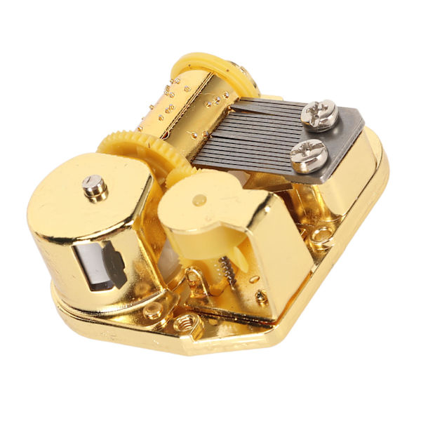 Windup Musical Movement 18 Note Pleasing Melody Alloy Enkel montering musikdosa Movement för byte av gör-det-själv-reparation