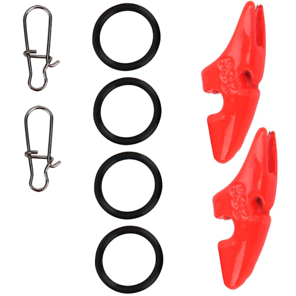 Reke-agnhodebeskyttelse Drop Weights Agnsenk med spenner for fiskeutstyr 25g/0,9oz