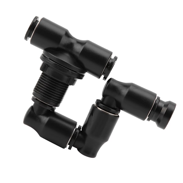 Reptiler Fogger Mist Sprinkler Justerbar för Rainforest Tank Pet Cooling System Svart