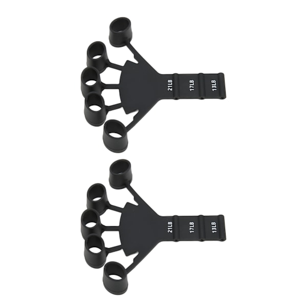 2st Finger Stretcher Silikon Portabel Hög Elasticitet Five Fingers Stretch Band för rehabilitering