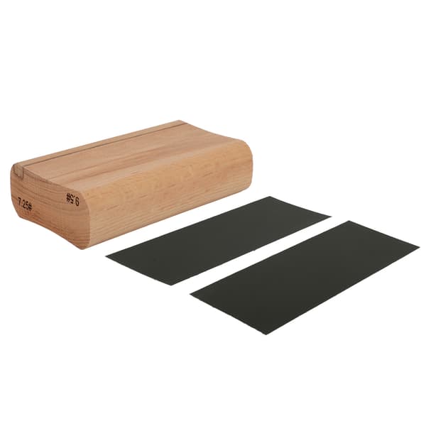 Träradieslipblock Luthier-verktyg Kompatibel med gitarrgreppbräda Gripbräda utjämning 7,25 och 9,5 tum