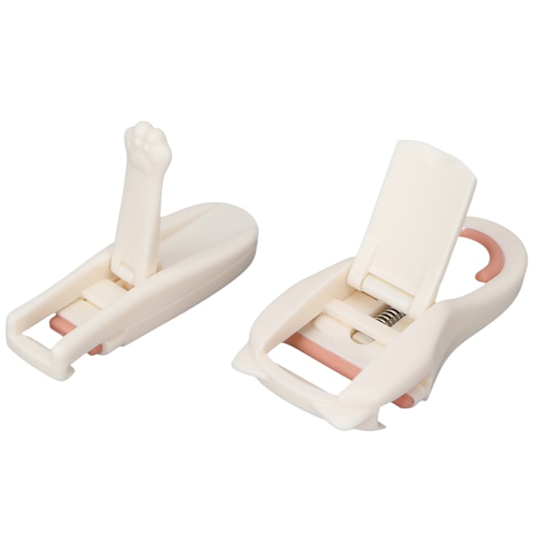 2st ögonfransböjare Professionell bärbar hem skönhetssalong Lash curler för långvarig lock