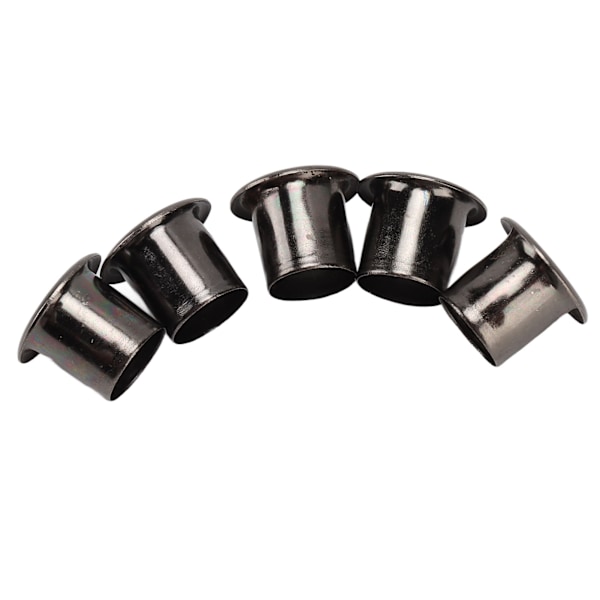 100 STK Metalnitøjer Runde Indre Hul Gennemføringshuller DIY Læder Håndværk Tilbehør 6 mm / 0.24in