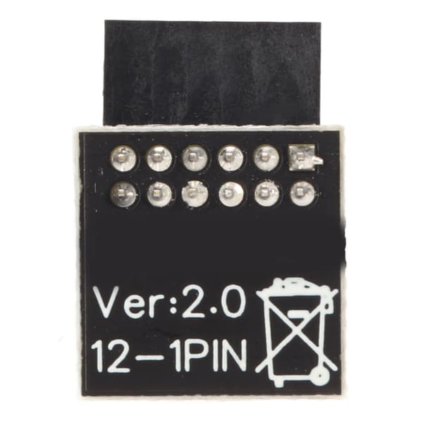 【NX】TPM 2.0-modul LPC-interface Stabil Høj sikkerhed Holdbart materiale 12-bens LPC-modul Kompatibel med bundkortcomputer