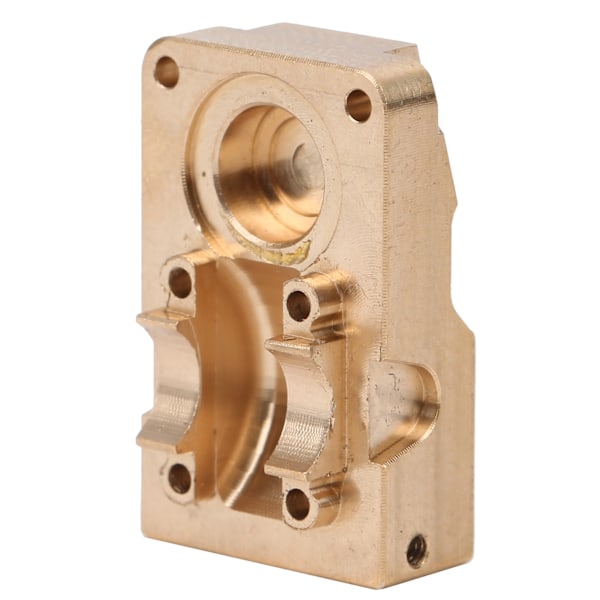 Mässing Diff Axelkåpa Motvikt med Skyddsplatta Passar för Axial SCX24 AXI00002 90081 1/24 RC Bil