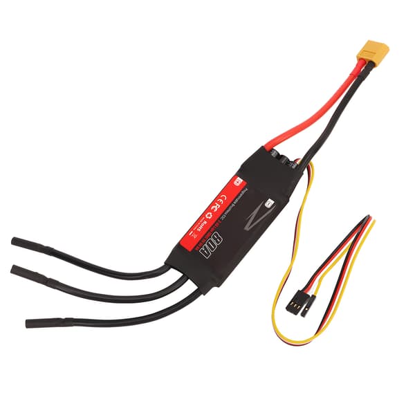 80A Børsteløs ESC 32 Bit Processor RC Børsteløs Motor Elektrisk Hastighedsregulator Del til DIY RC Fly Fastvinge Drone
