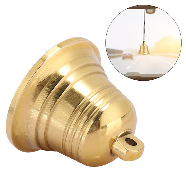 Kinesisk Feng Shui-klokke Kobber Rikdom Trygghet Fred Lykke Ornament Buddhistiske Tilbehør Eolisk Klokke