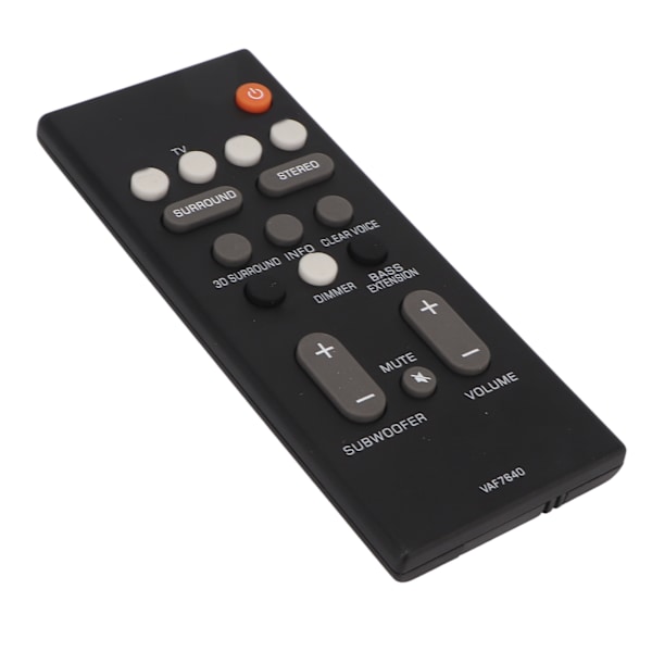 Reservefjernbetjening til VAF7640 VAF76400 ATS 1080 ATS1080 YAS 108 YAS108 Home Theatre Soundbar-højttaler