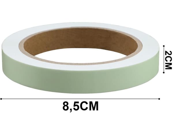 Selvlysende Teip / Glow in the Dark - 2 cm x 3 meter[NX] 28