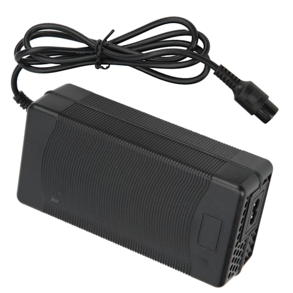 10-tommers scooterlader med 3 hull for KUGOO M4 M4PRO 54.6V 2A Aviation Head Charger 100‑240V UK-kontakt