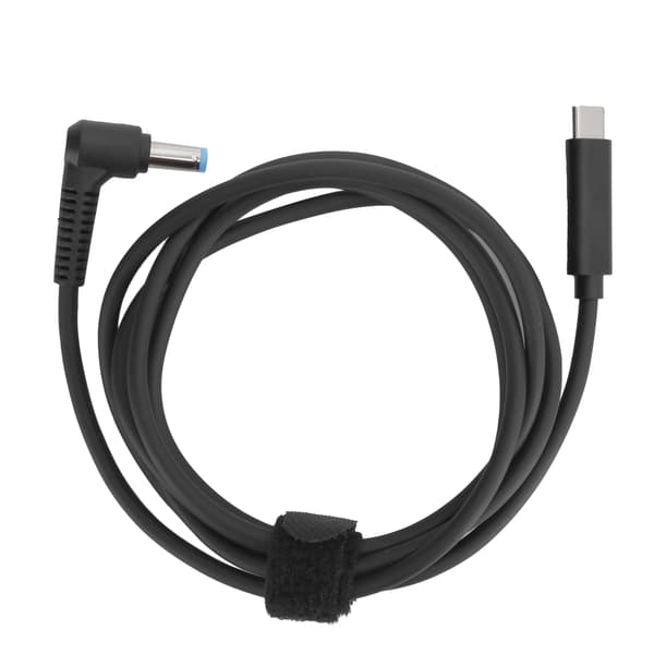 150 cm ladekabel 3A Type-C DC5.5x1.7MM grensesnitt hurtiglading for bærbar datamaskin