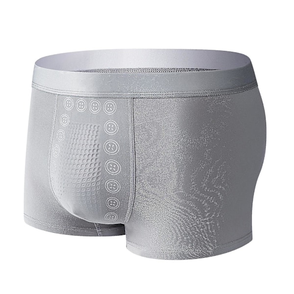 Eft Energy Field Therapy Miesten Magneettiset Boxer-Alushousut XL Harmaa