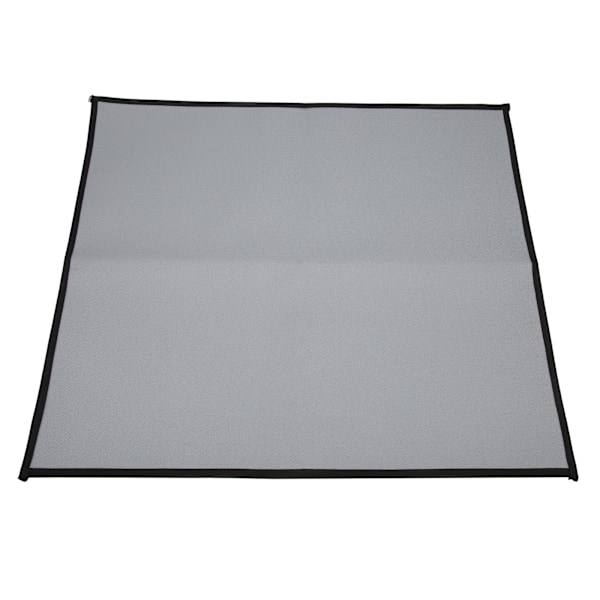 60x53cm rektangulær ildstedsmåtte Grillmåtter Dækbeskyttelse Bærbar Silikone Camping Brandsikker dug
