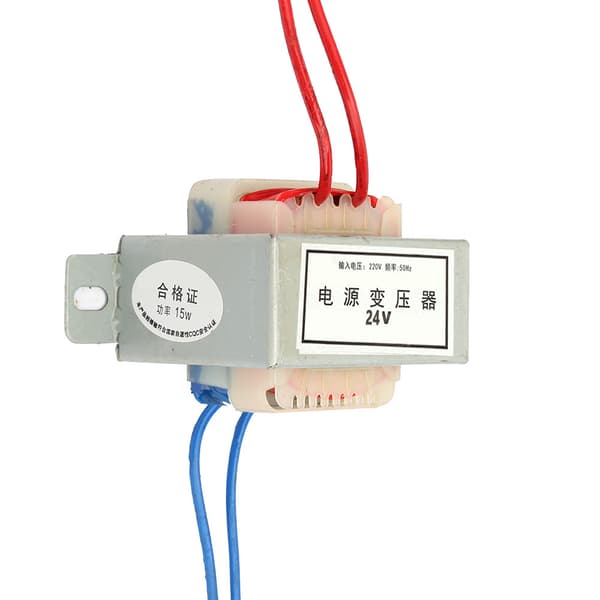 AC 12V/24V Utspänning 15W Ingång 220V 50Hz Single Power Transformator (24V)