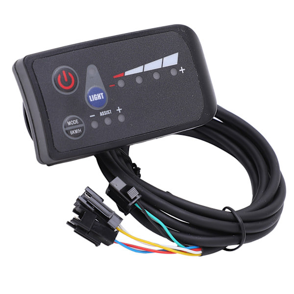 24V sähköpyörän ohjauspaneeli LED Power Display 810 Instrument LCD sähköpyörämoottorin nopeuden ohjaukseen