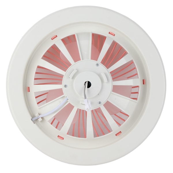Takviftelampe Small E27 30W Stille justerbar LED-viftelampe for barnerom soverom 85‑265V