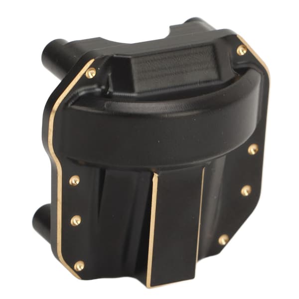 RC Diff Cover Messing Forreste Bagaksel Differentialhus Kompatibel med Axial SCX10 II AR44 1/10 bil
