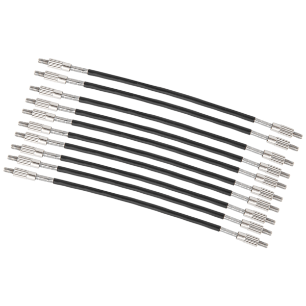 10 stk Violin Svansarm Svans Tarm Stål NonSlip Wire Tailcord udskiftningstilbehør