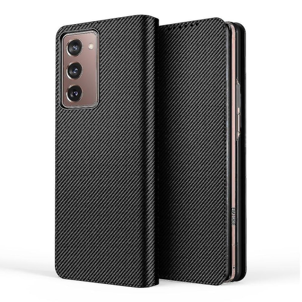 Cover Samsung Galaxy Z Fold 2 5g:lle Carbon Fiber Black