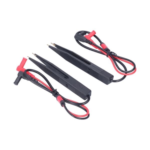 【NX】2PCS Multimeter SMD Testklämma Testpincett Typ Kapacitans- och Induktans Testkabel LCR Patch Clip
