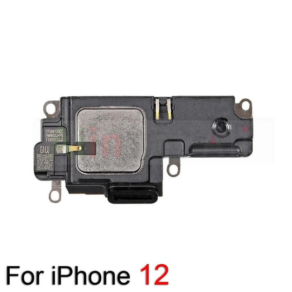 For bottenhögtalare For Iphone X Xr Xs 11 12 Pro Max 7 8 Plus Mini Se2 Højt telefonlyd Ringer Højtalare Flexkabel For iPhone 12