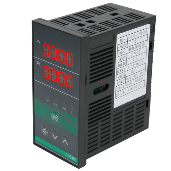BERM CHB402 Termostat Intelligent Digital Display Temperaturregulator AC180-240V 0-400℃