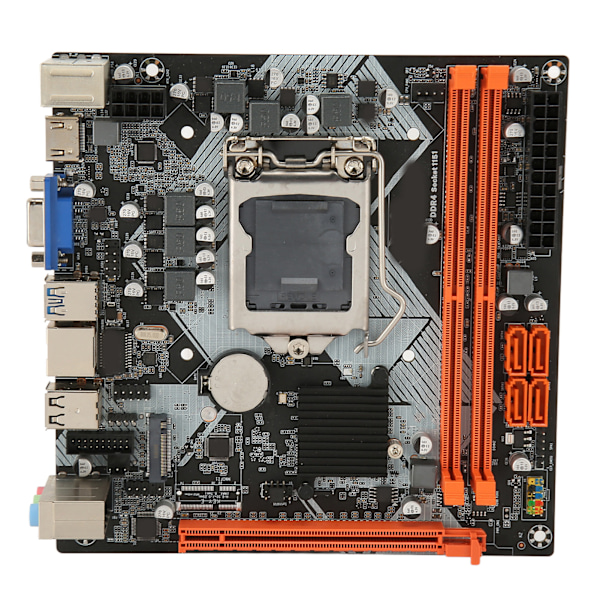 ITX H110 Moderkort Dual Channel DDR4 LGA1151 SATA3.0 M.2 Nvme Stöd VGA HD Multimedia Interface Gaming Moderkort