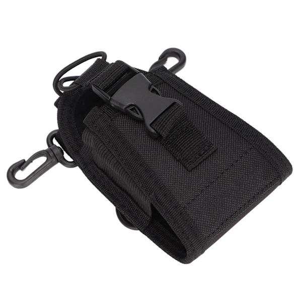 Walkie Talkie-hållare Nylonskyddande multifunktionell 2-vägs radioväska för Baofeng UV-5R UV-82MSC-20E