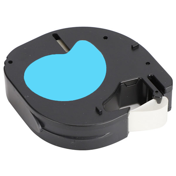 Etikettband för Dymo Sticker Office Supplies LT-12mm Svart på Transparent 12267)