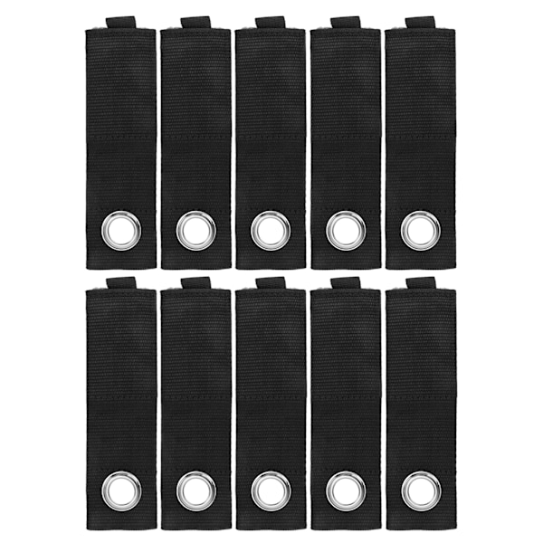 10 st Förvaringsremmar Krokögla Förlängningssladd Förvaringshållare Organizer Wrap Keeper L