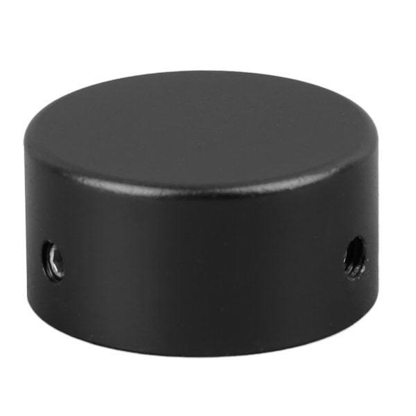 Pedal Footswitch Topper Aluminium Elektrisk Gitarr Spike Protection Effect Pedal Fot Spiklock Svart