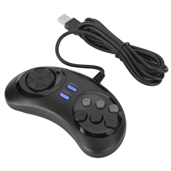 Spilkontroller USB Kabelforbundet Gamepad Passer til PC/Raspberry Pi 3B MEGAPi/NESPi/SUPERPi