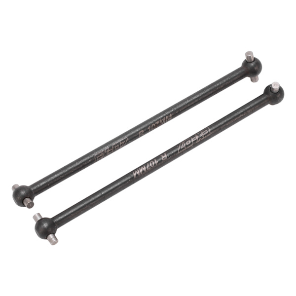 2 st RC bil bakre drivaxel höghållfast stål hundben bakre drivaxel ersättning för ZD Racing DBX07 EX 07 1/7