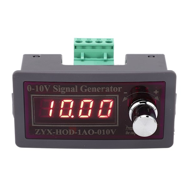 0‑10V justerbar signalgenerator PLC Frekvenskontrollmåler Signalspenningsgeneratormodul 15‑30VDC