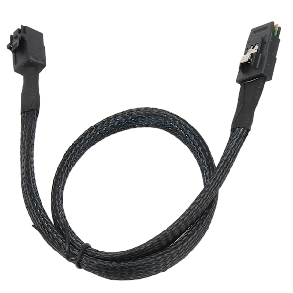 Mini SAS SFF 8643 til 8087 HD 12 Gbps overføringshastighet Lavt tap Fleksibel intern Mini SAS-kabel for dataserver 0,5 m/19,7 tommer