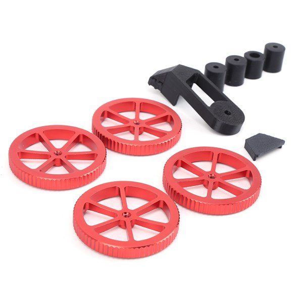 Sæt med hånddrejede nivelleringsmøtrikker til Ender 3/3 Pro/3 X Ender 5/5 Plus/ 5 Pro 3D-printere