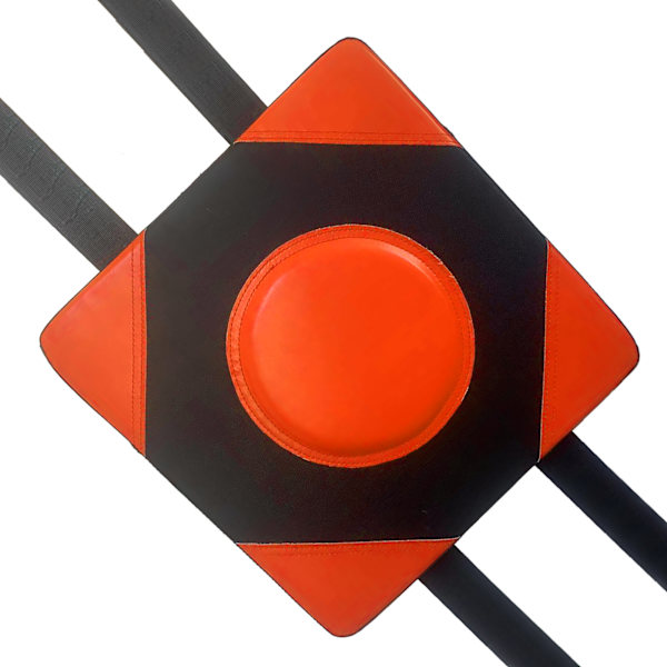 Väggmonterad Boxningskudde Justerbar Höjd Tjock Väggmonterad Punching Pad för Män Kvinnor Hem Orange
